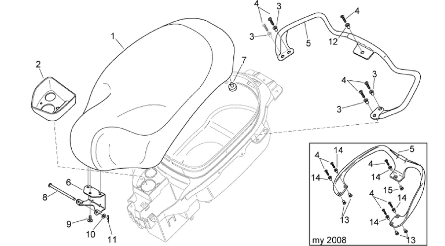 Saddle - Handle
