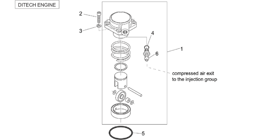 Air compressor (Ditech)