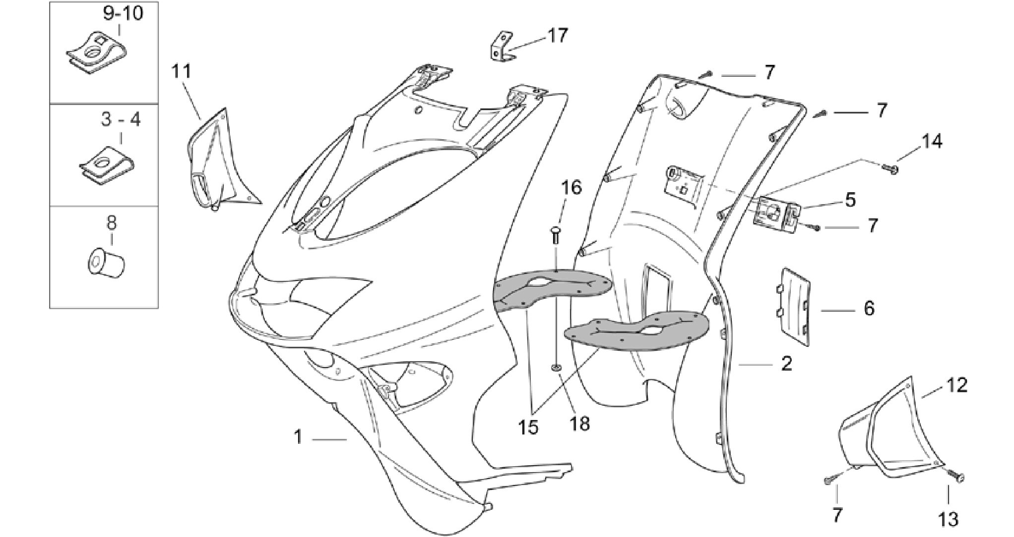 Front body III