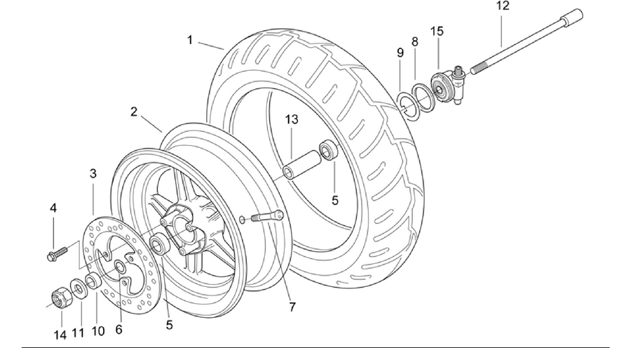 Front wheel