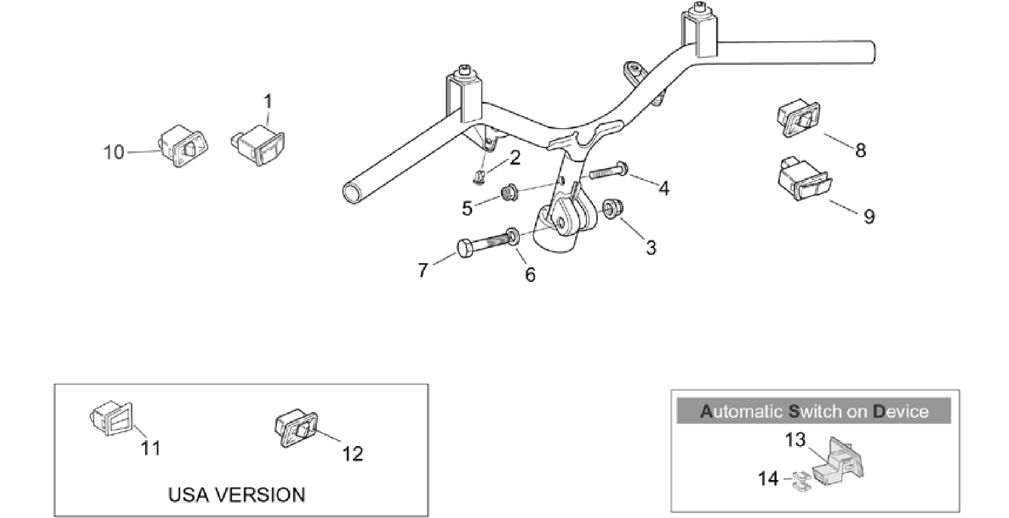 Handlebar - Buttons