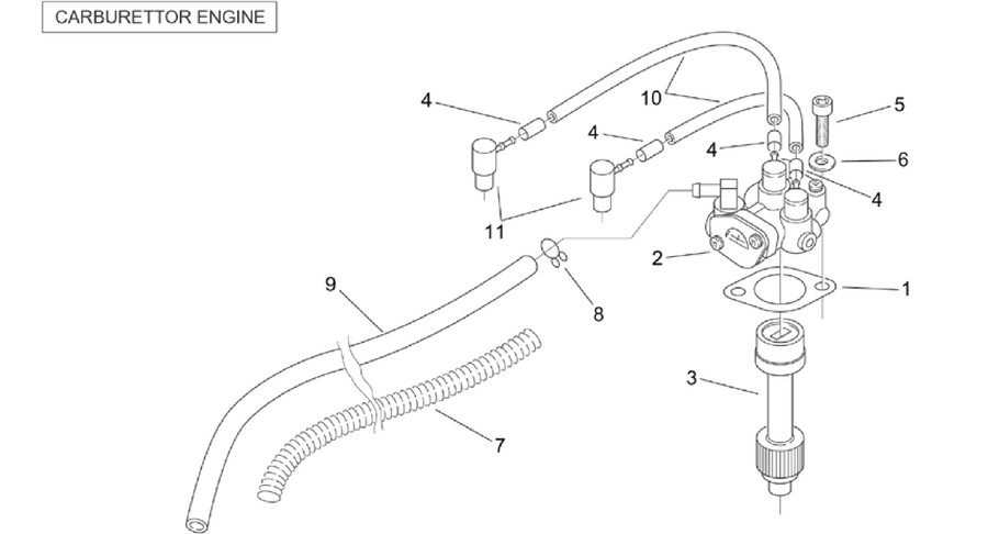 Oil pump (Carurettor)