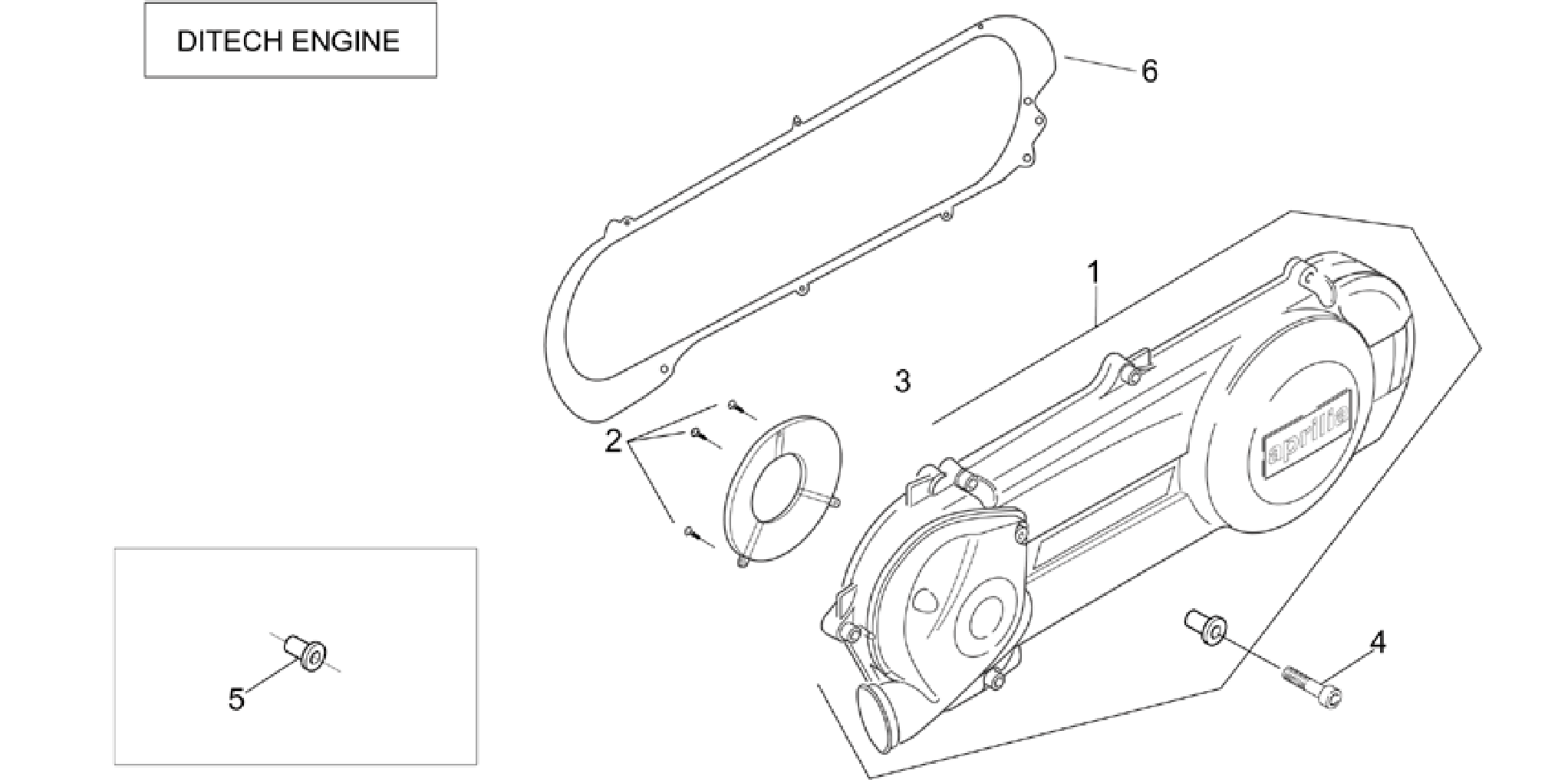 Transmission cover (Ditech)