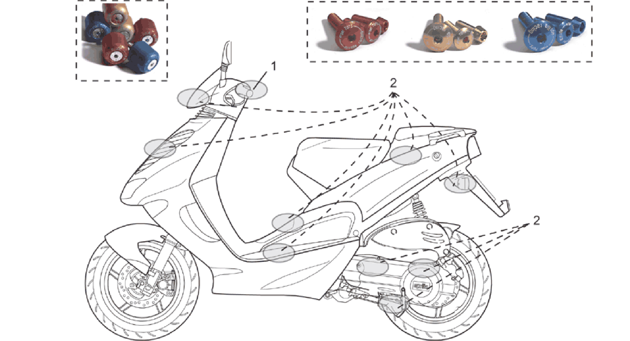 Acc. - Cyclistic components