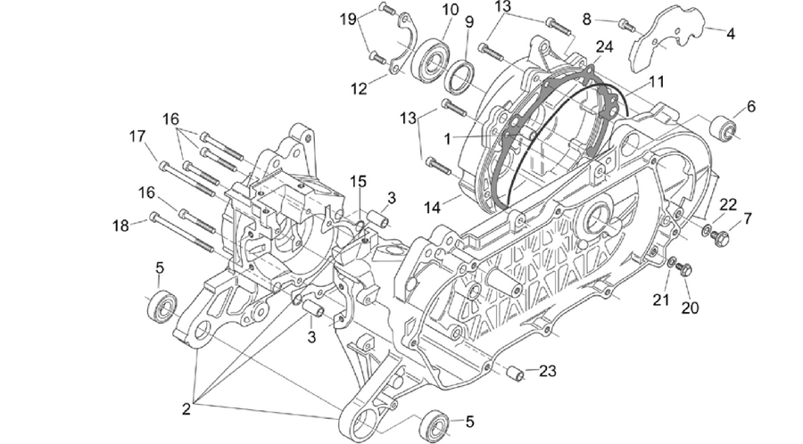 Crank-case (Ditech)