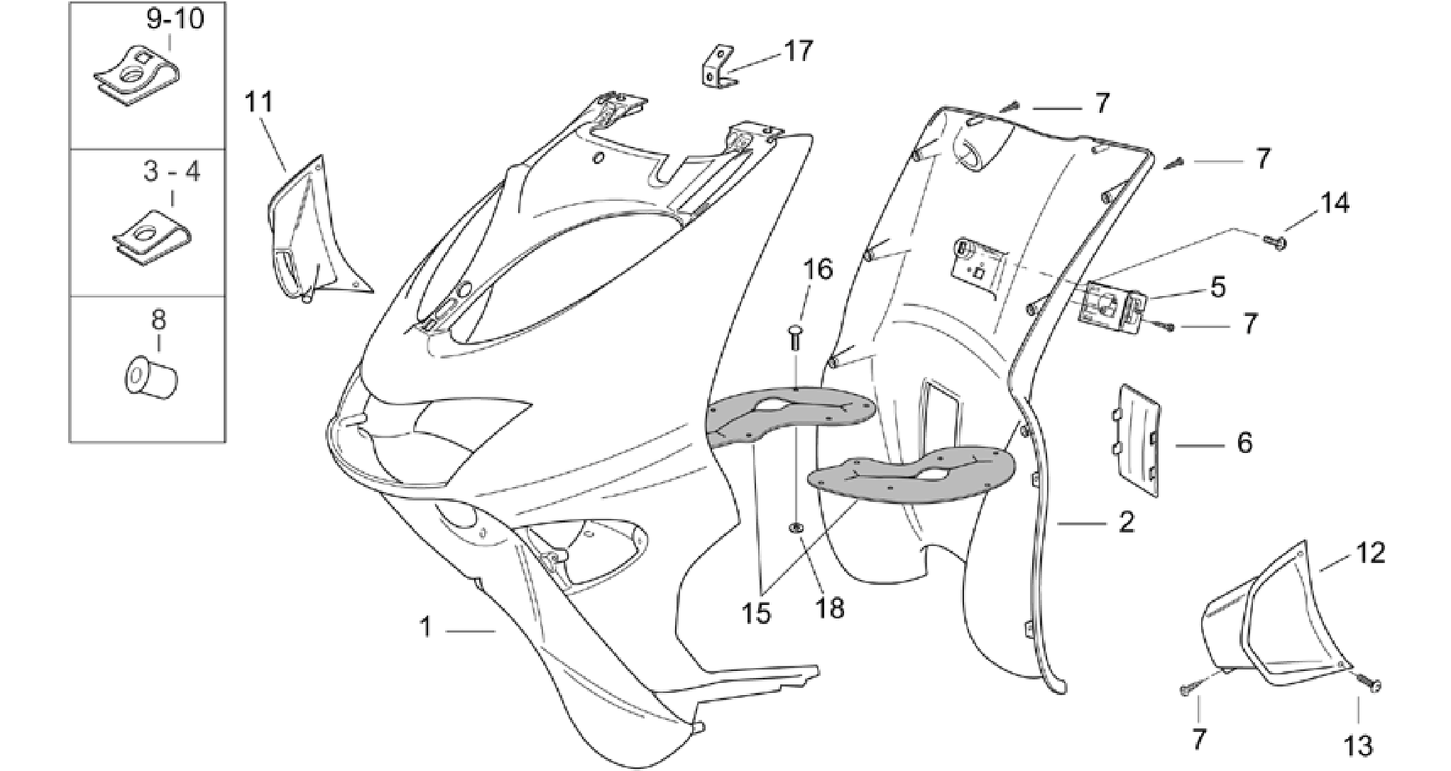 Front body III