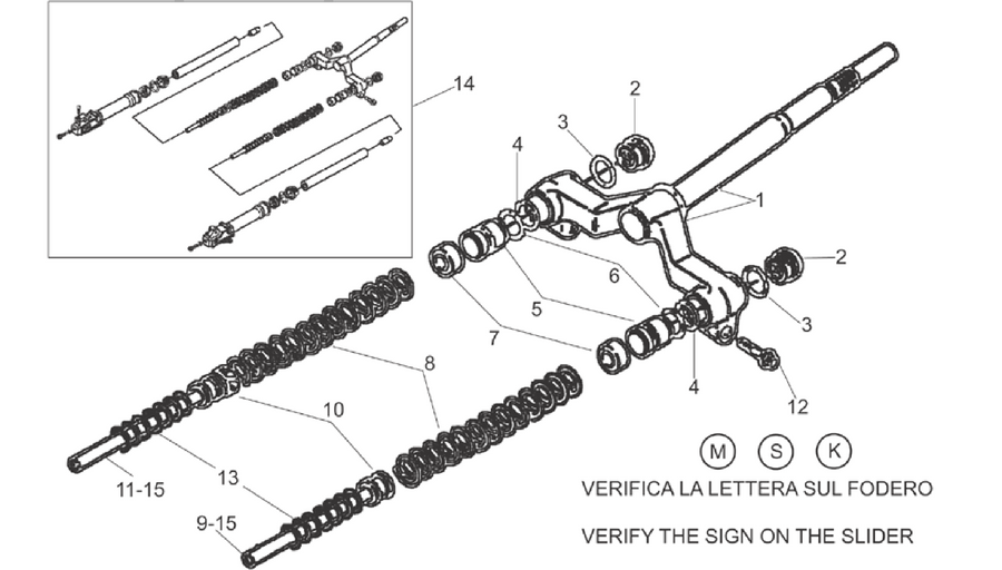 Front fork I