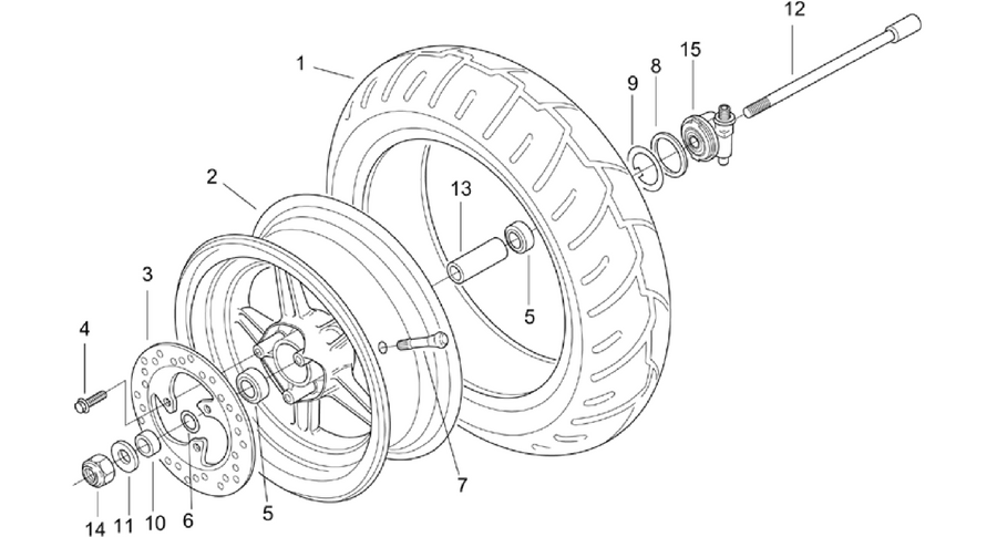 Front wheel