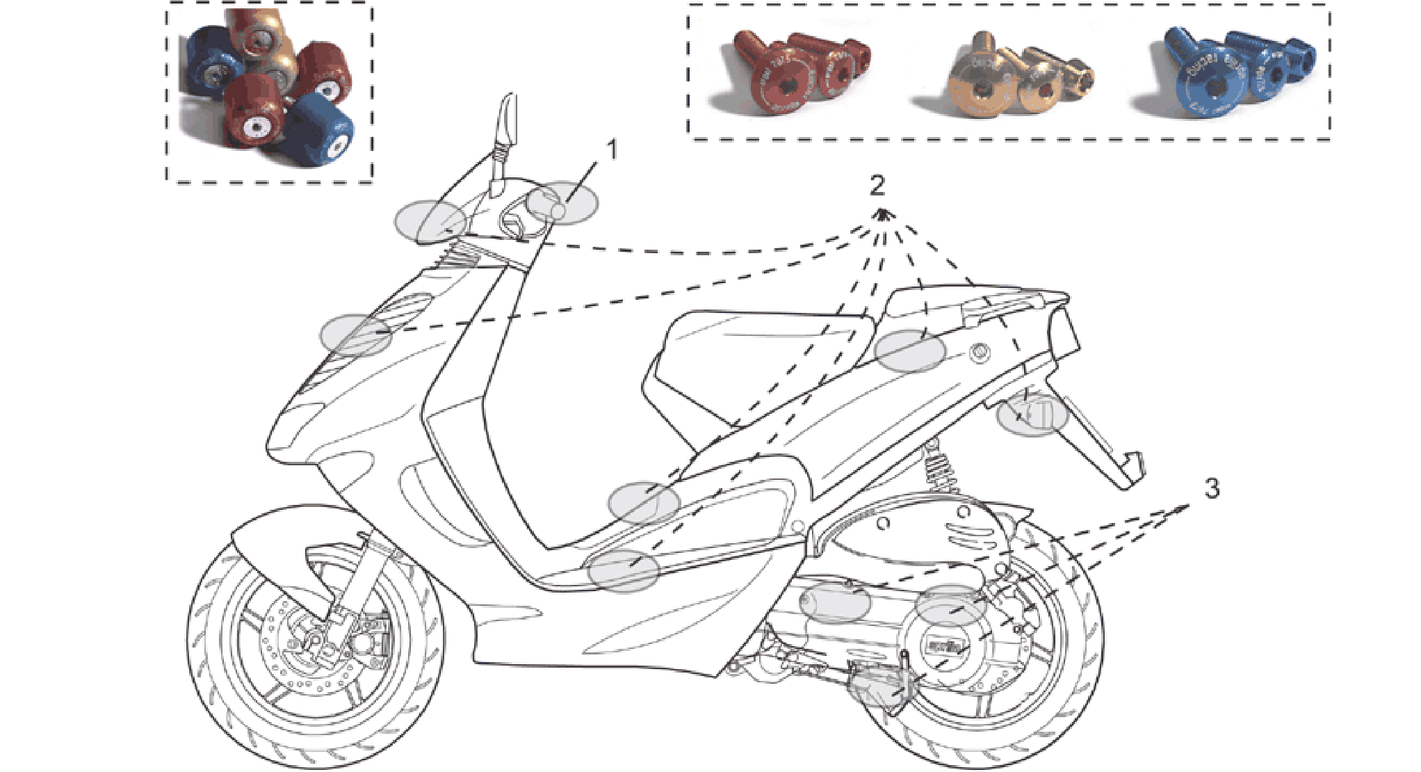 Acc. - Cyclistic components