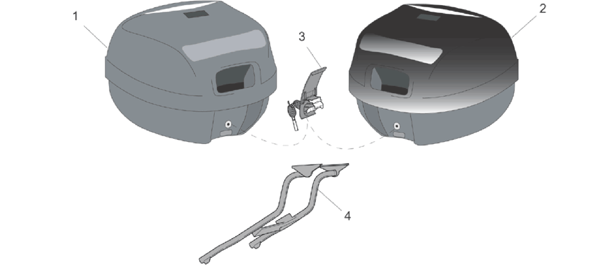 Acc. - Top/cases, side cases