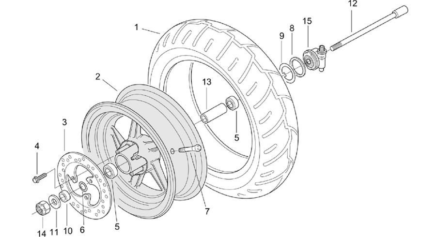 Front wheel