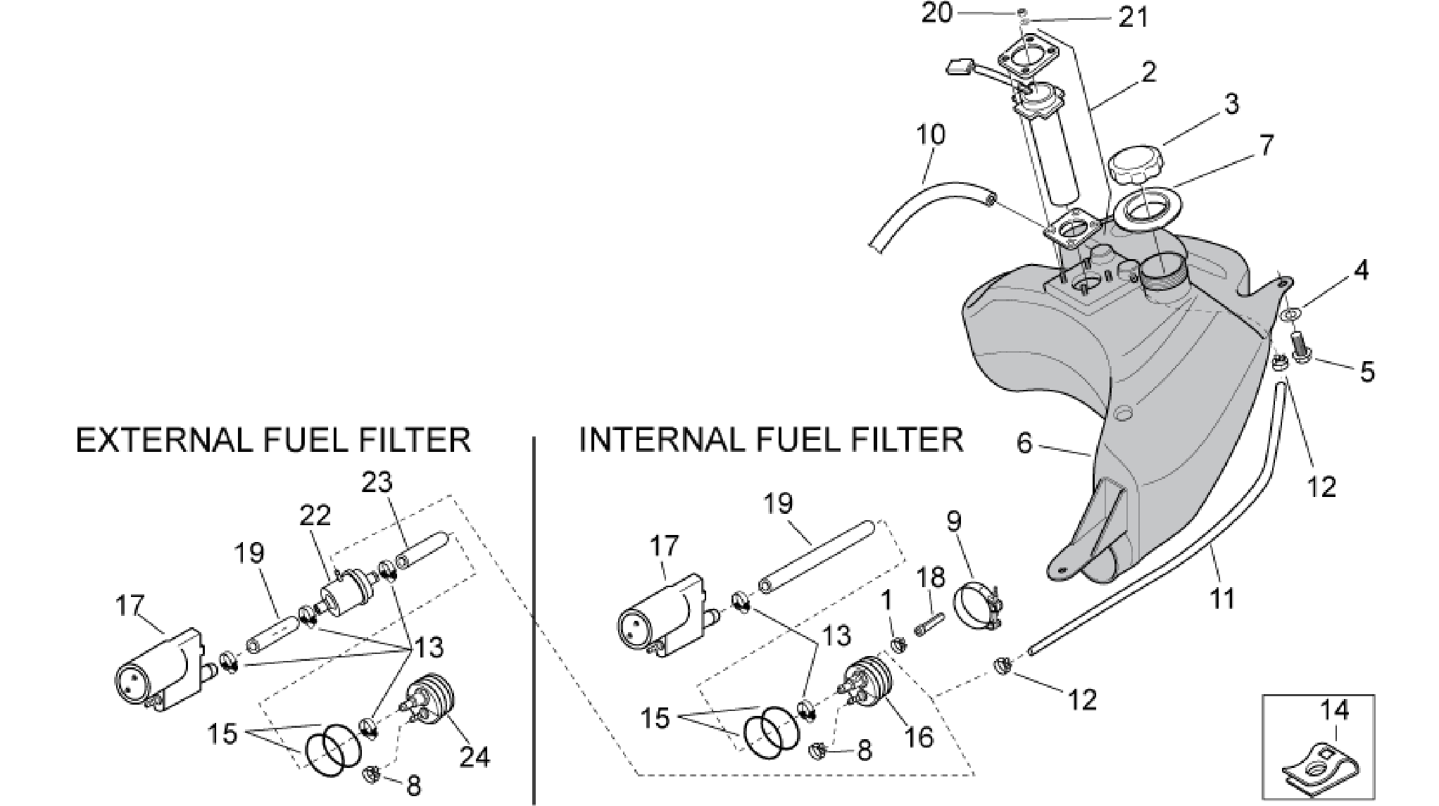 Fuel tank I