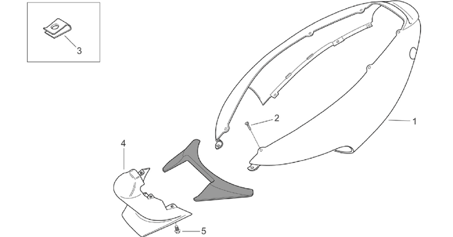 Rear body I