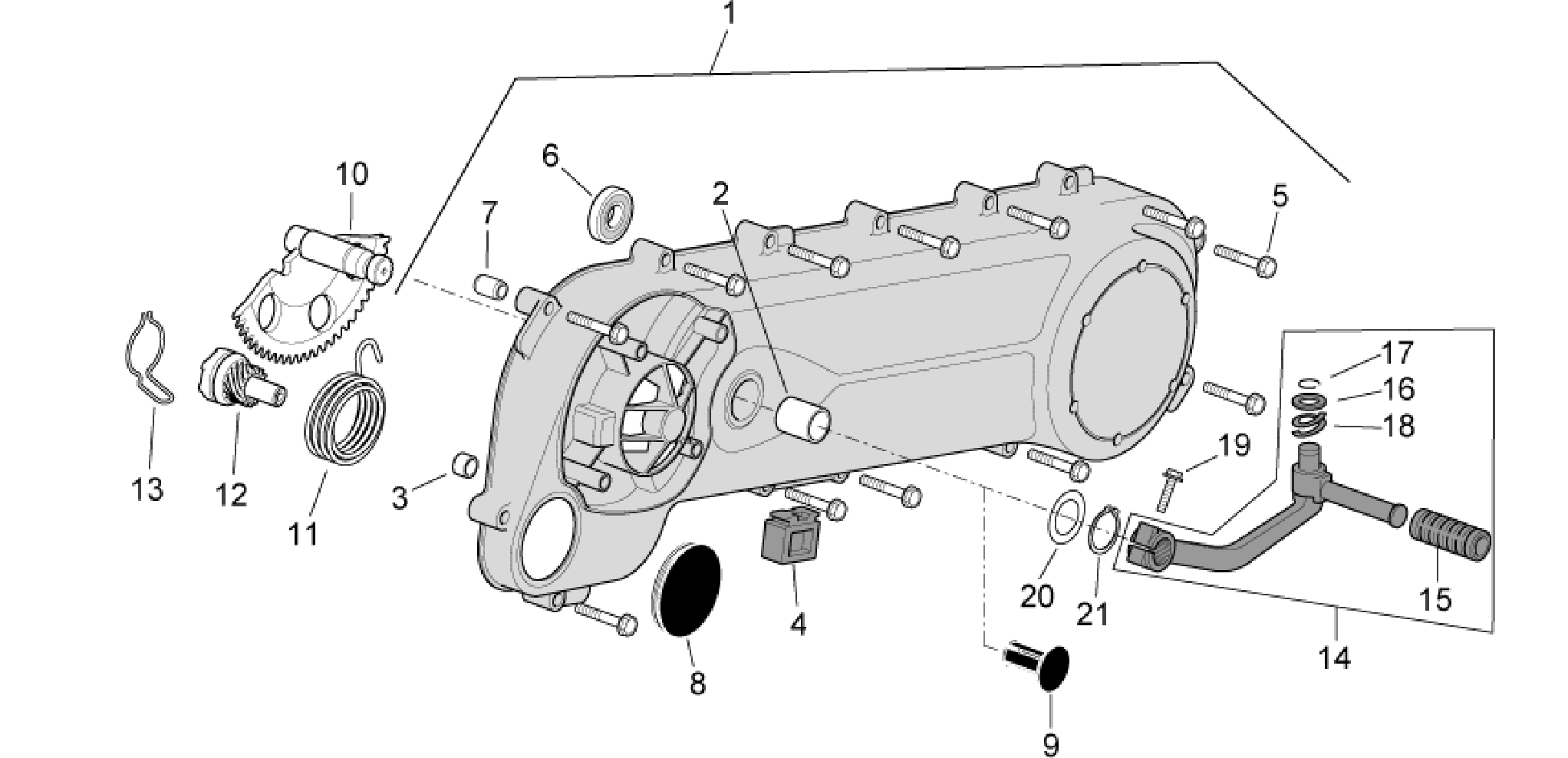 Transmission cover