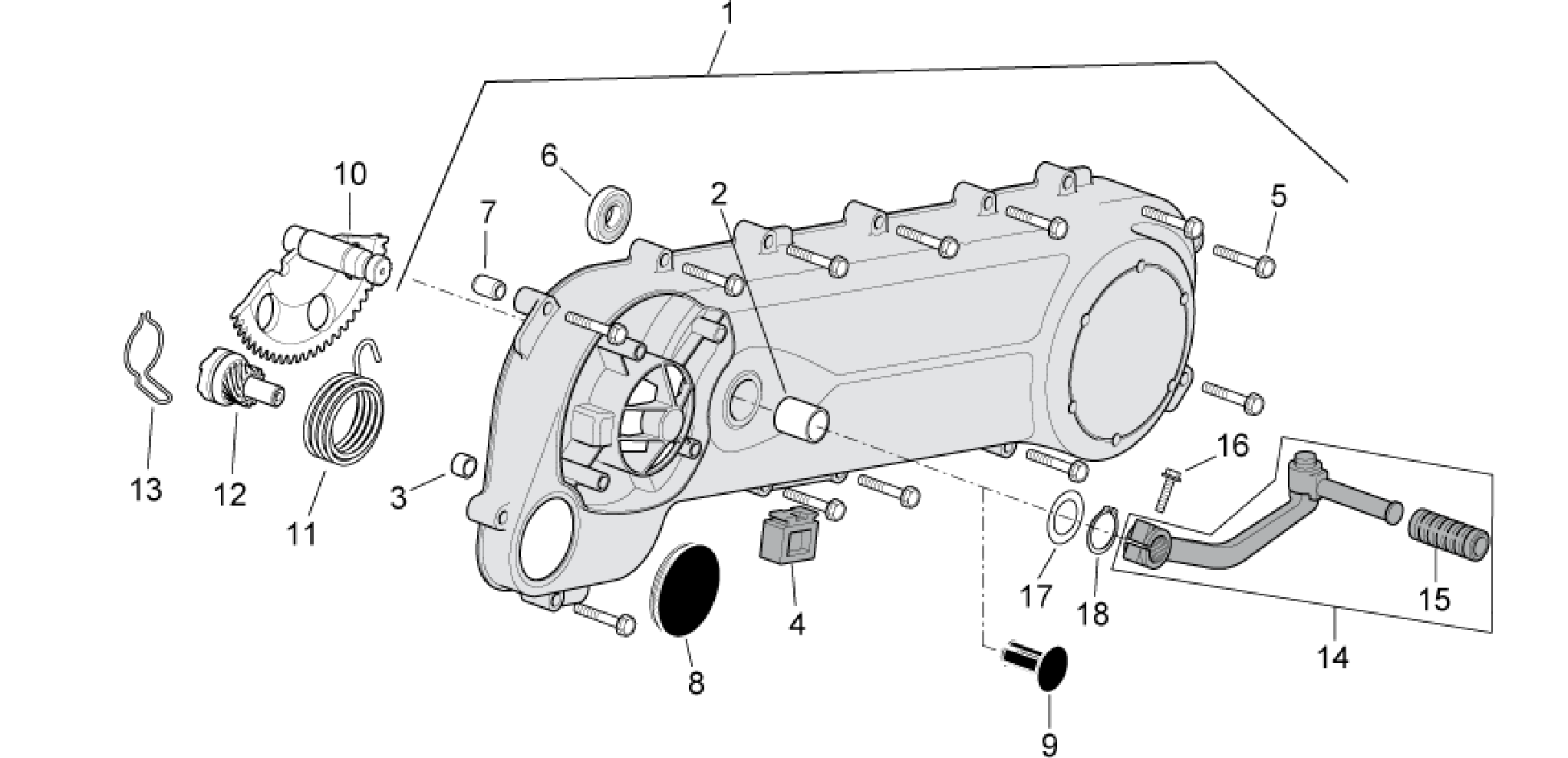 Transmission cover