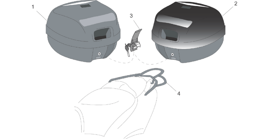 Acc. - Top/cases, side cases