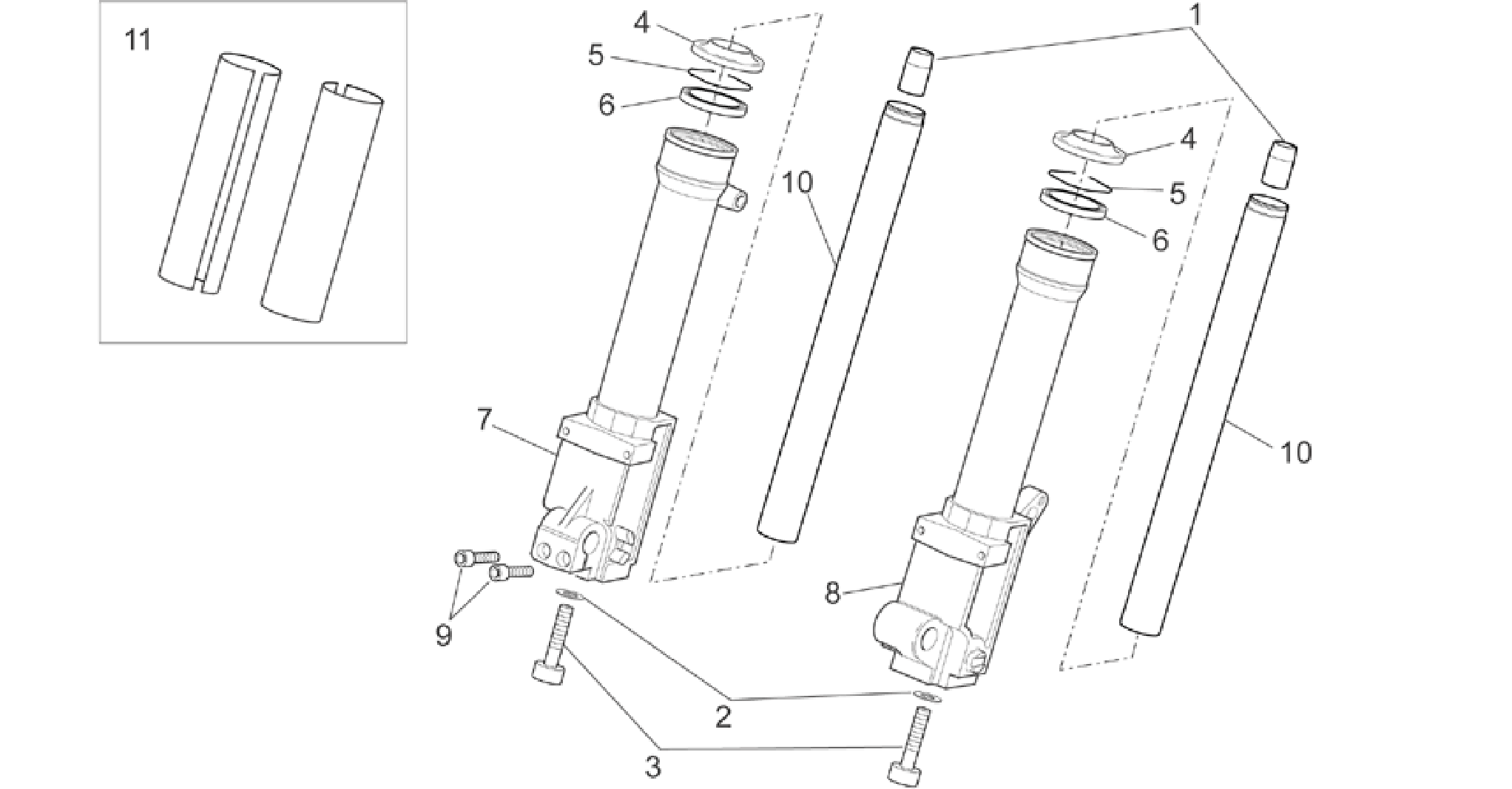 Front fork III