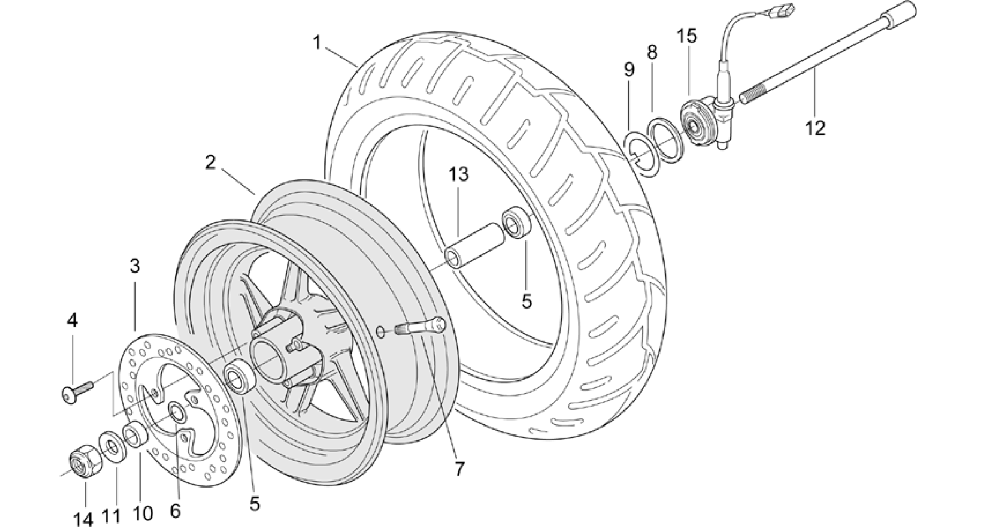 Front wheel