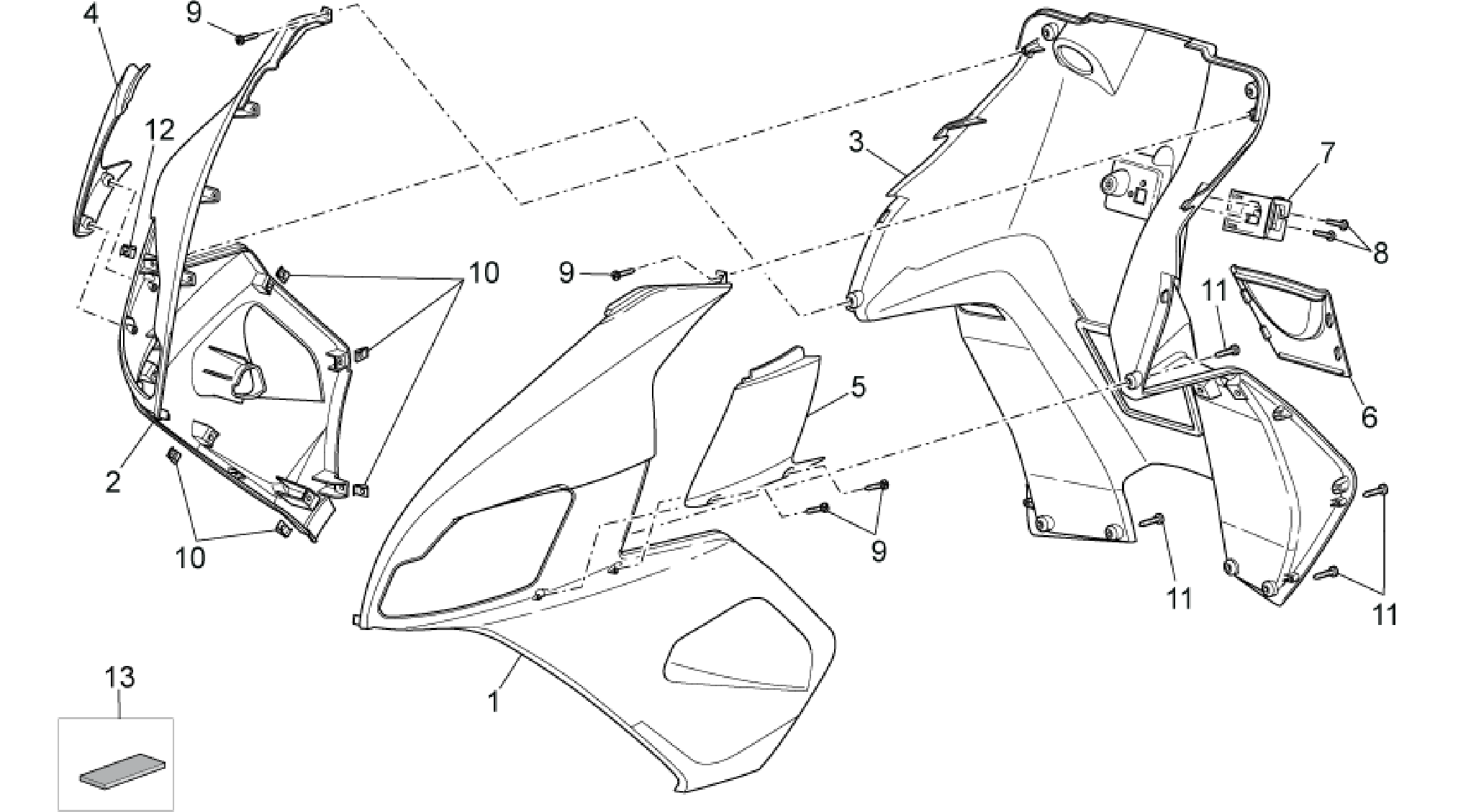 Front body III