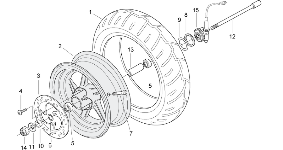 Front wheel