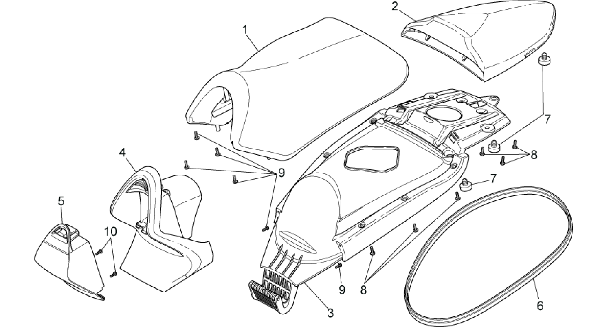 Saddle - Handle