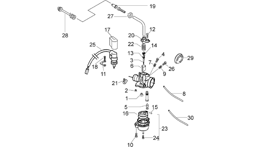 Carburetor's components
