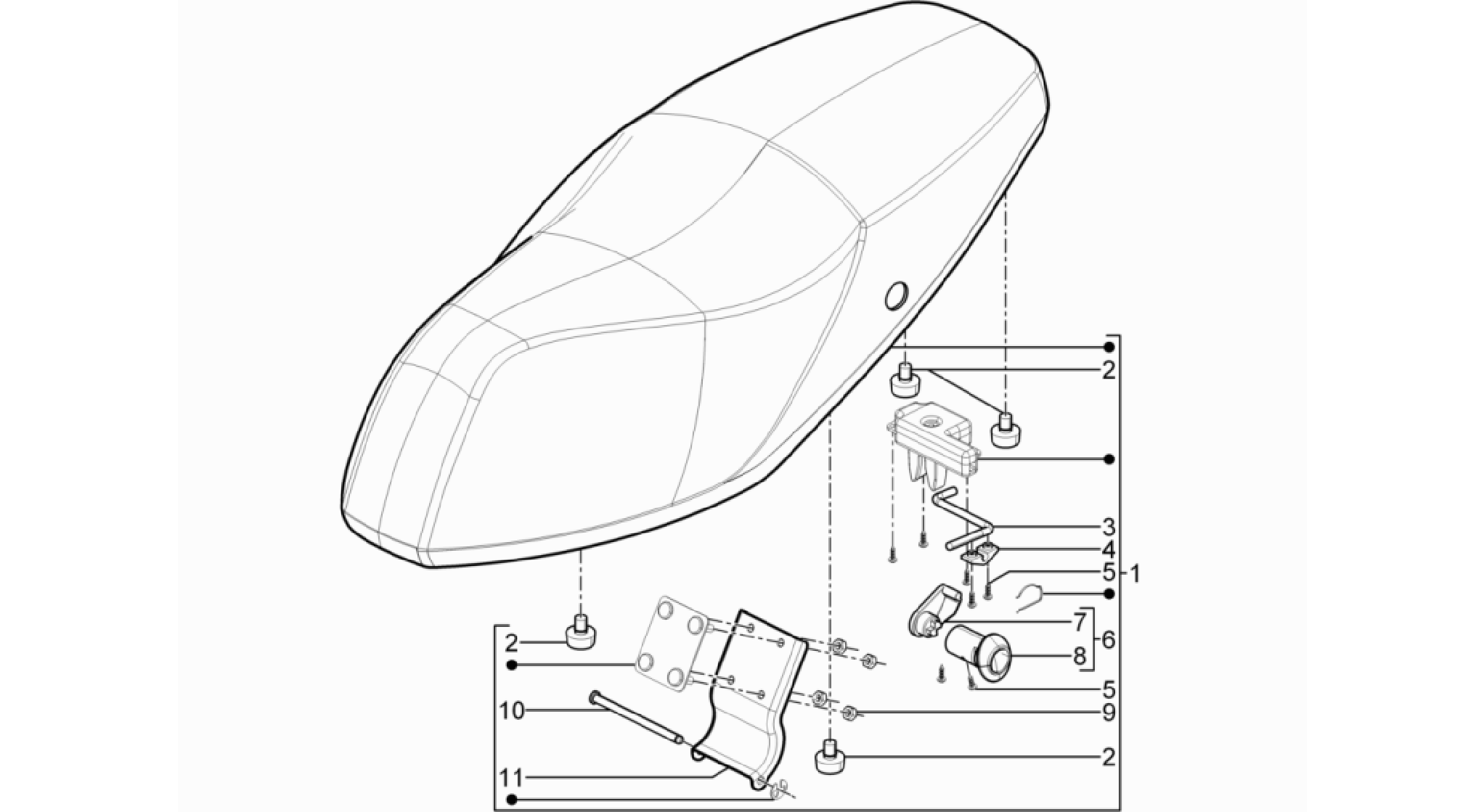 Saddle/seats