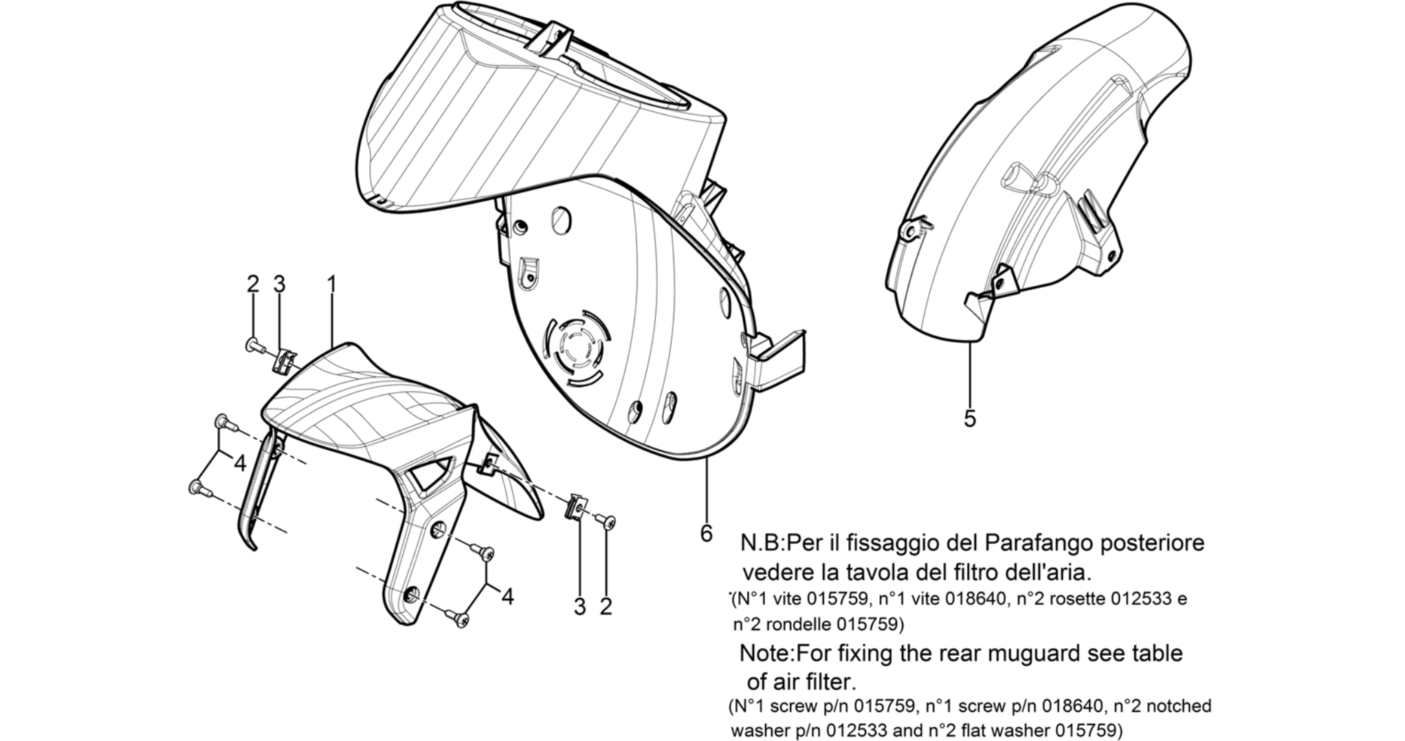 Wheel huosing - Mudguard