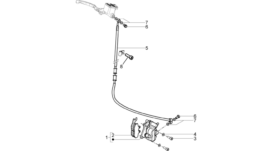 Brakes pipes - Calipers