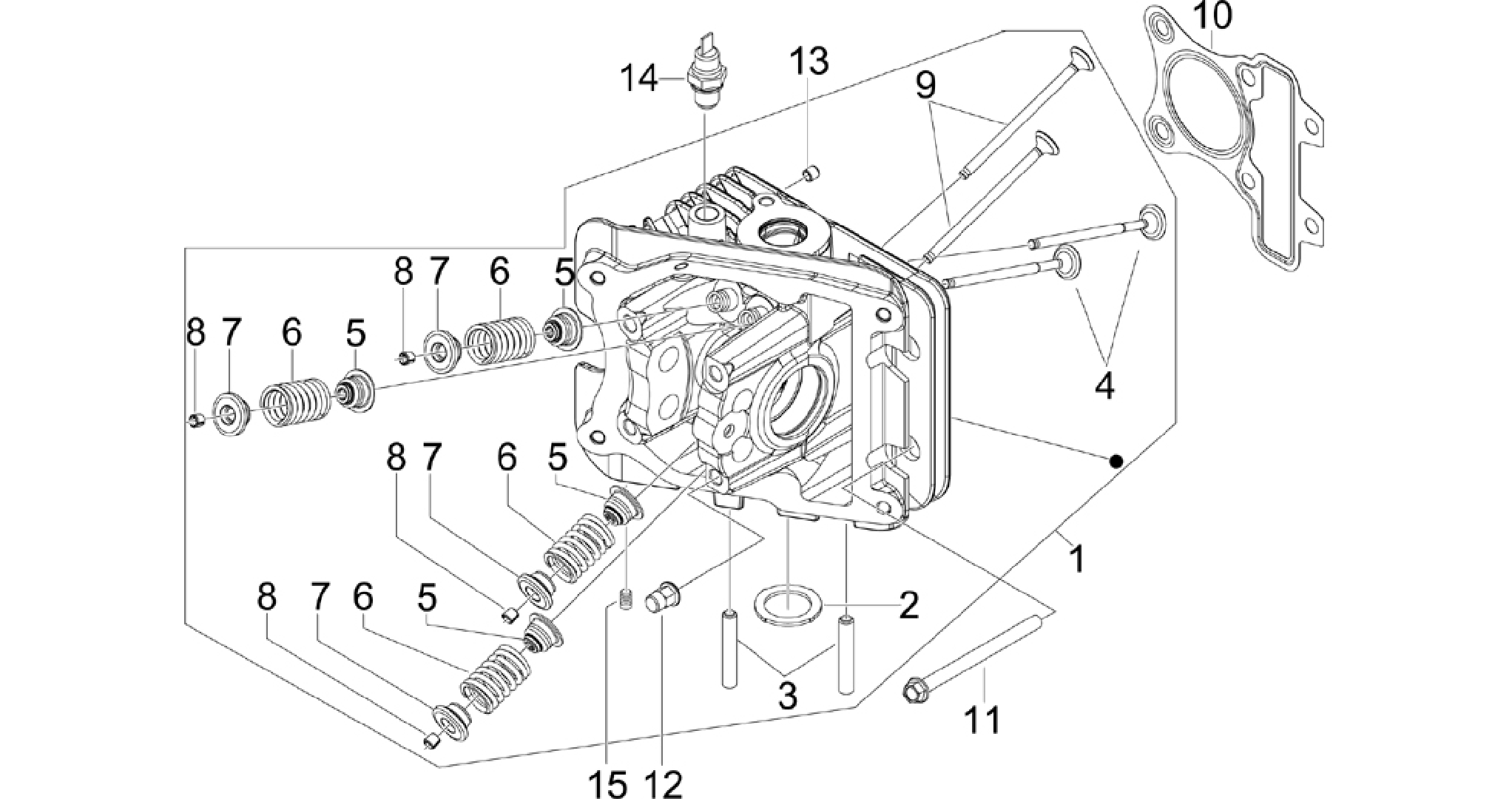 Head unit - Valve