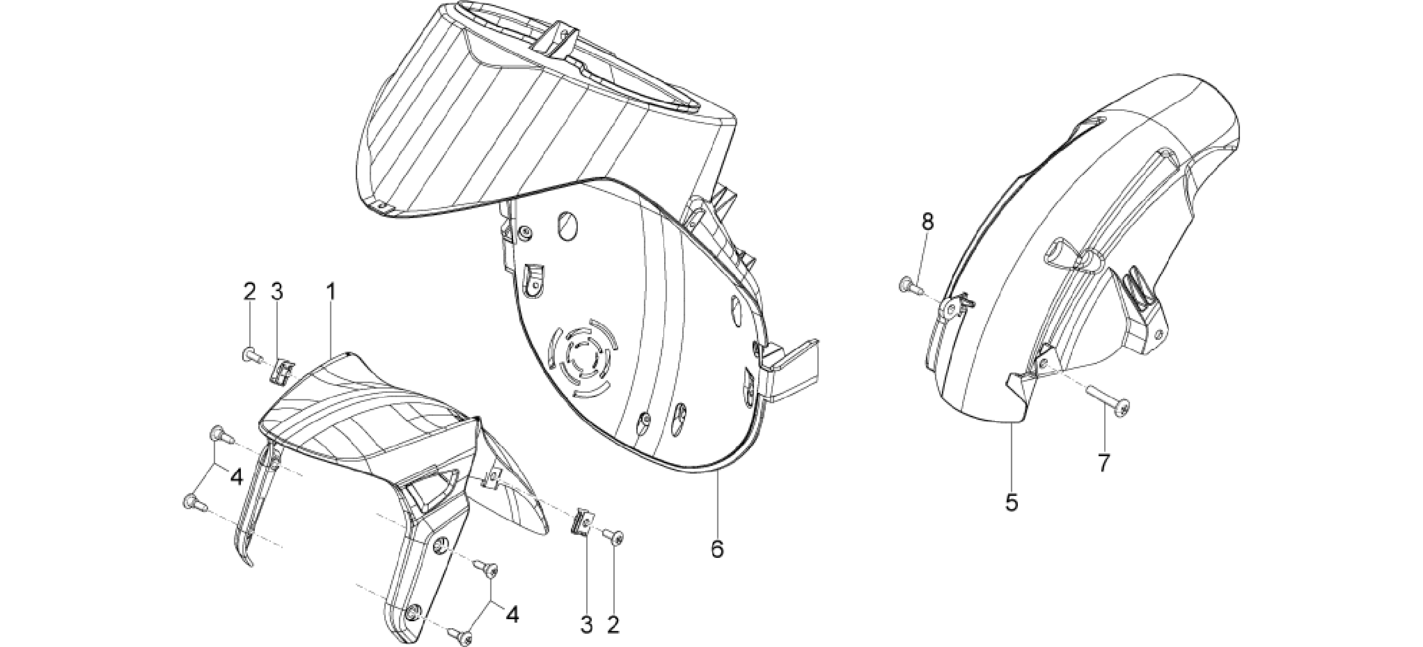 Wheel huosing - Mudguard
