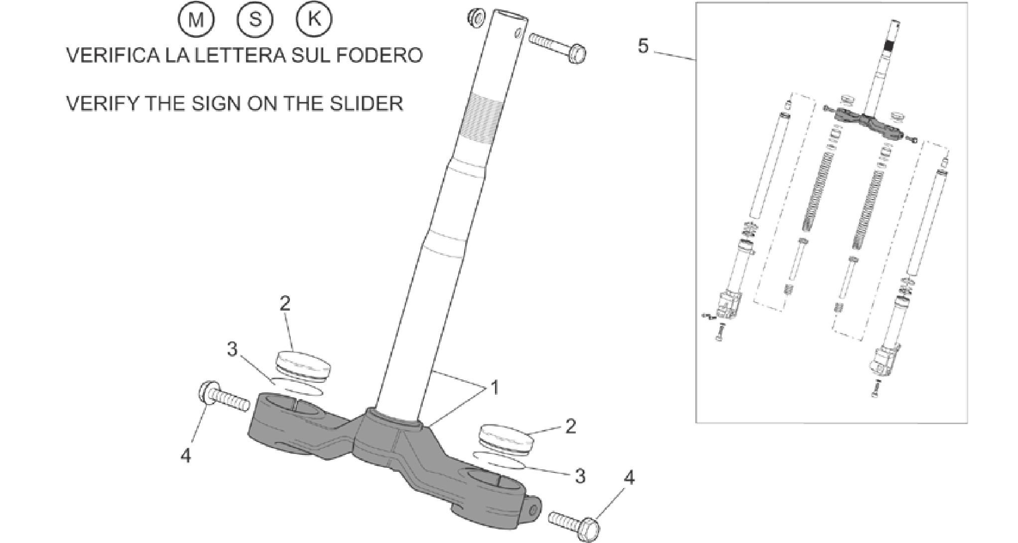 Front fork I