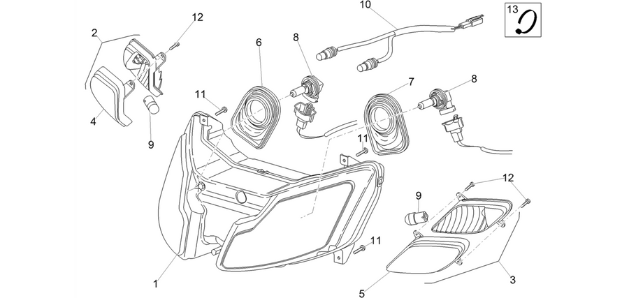 Front lights