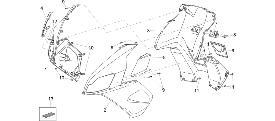 Side fairing