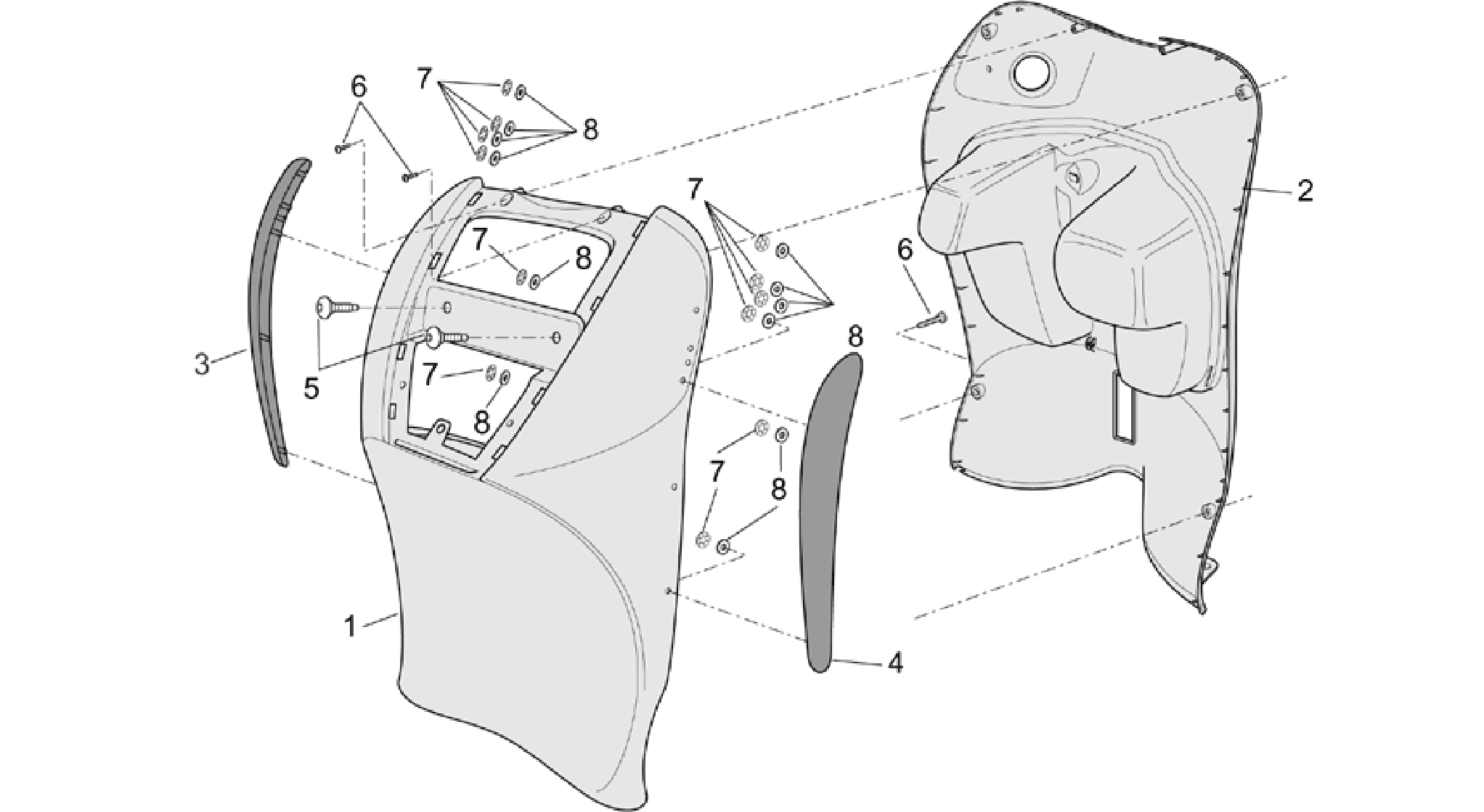 Front body III