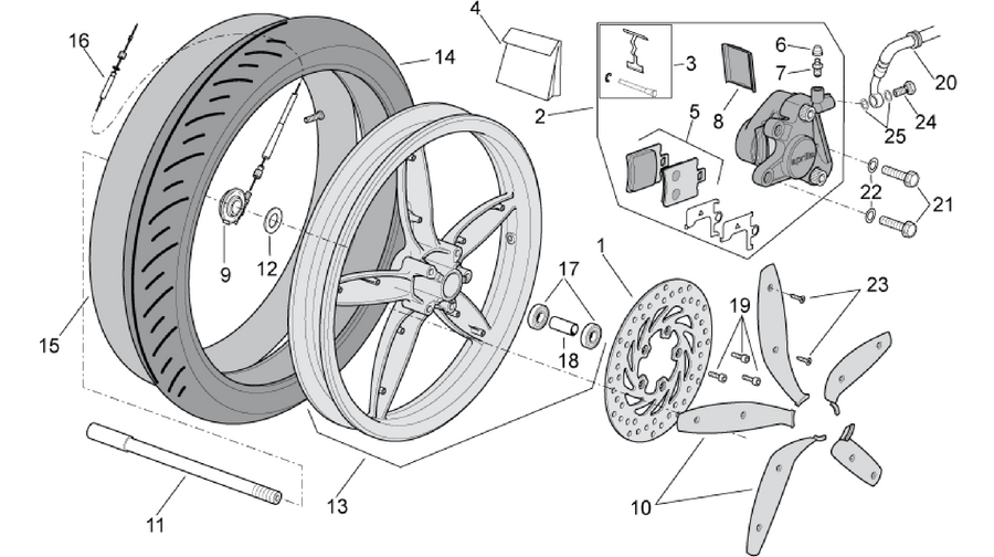 Front wheel