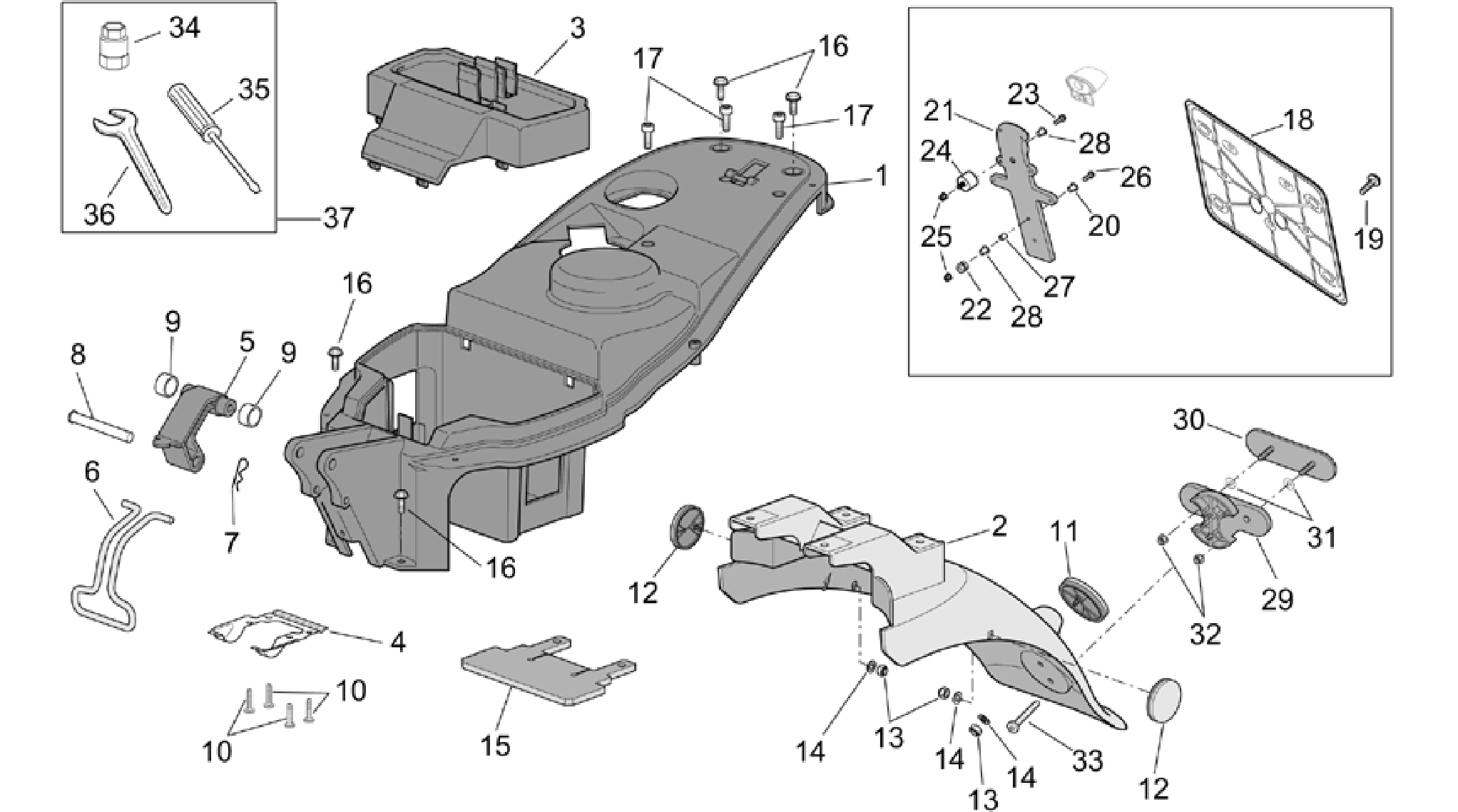 Rear body II