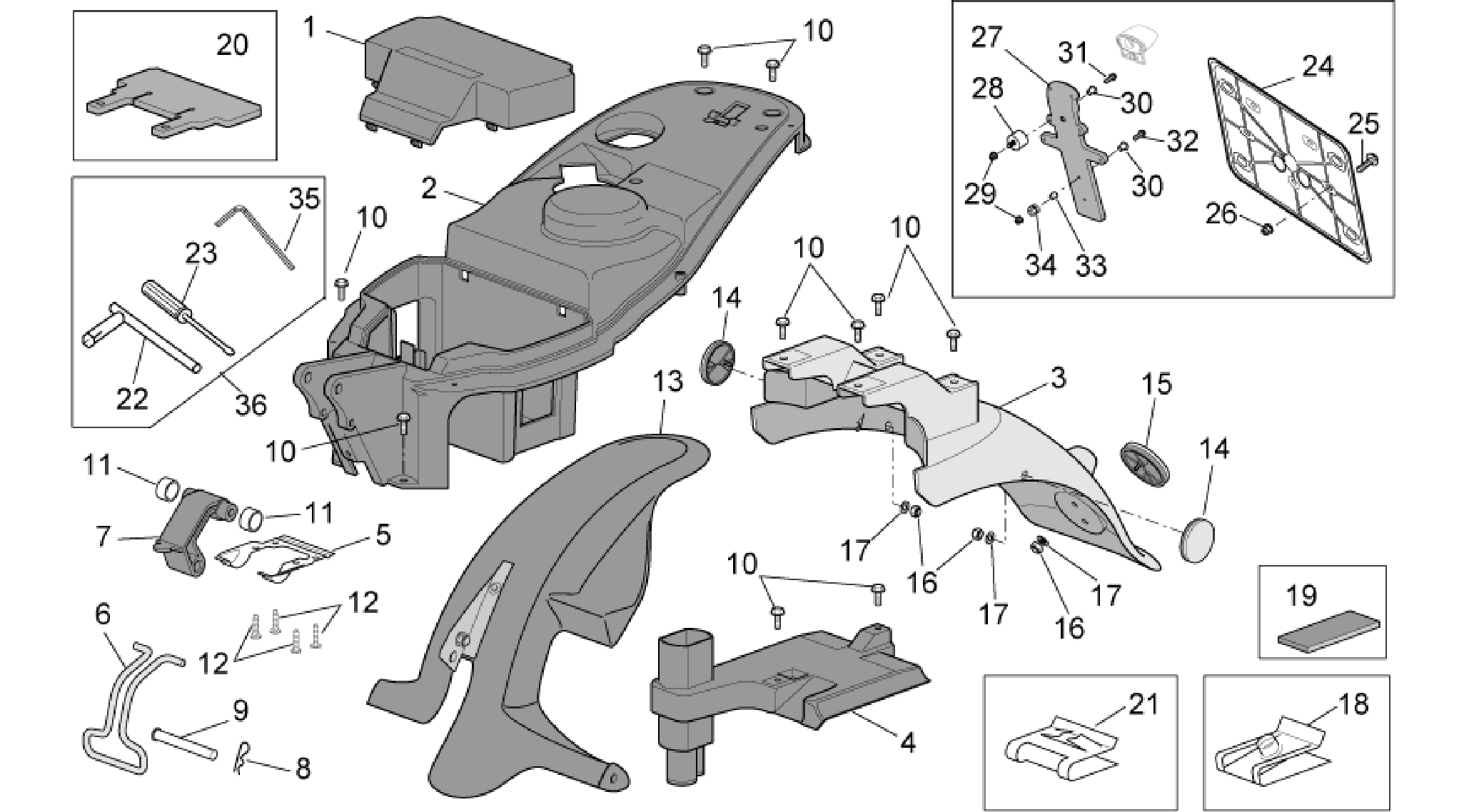 Rear body II