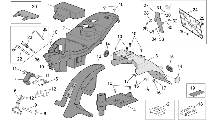 Rear body II