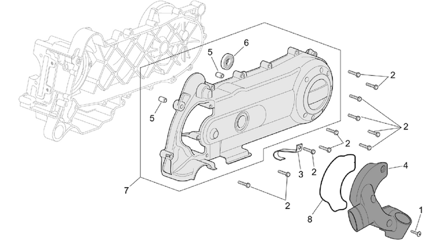 Variator cover