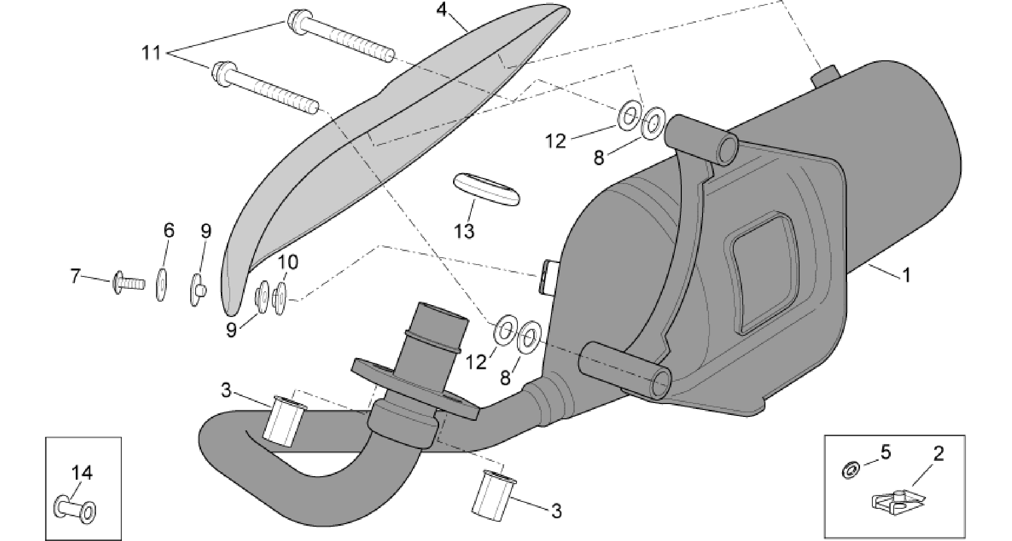 Exhaust pipe