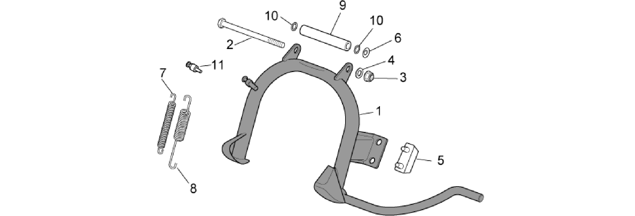 Foot rests - Lateral stand