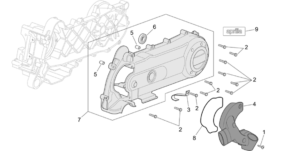 Variator cover