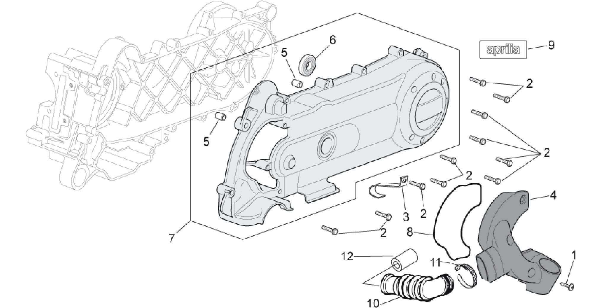 Variator cover