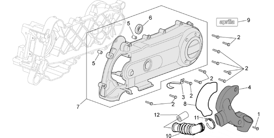 Variator cover