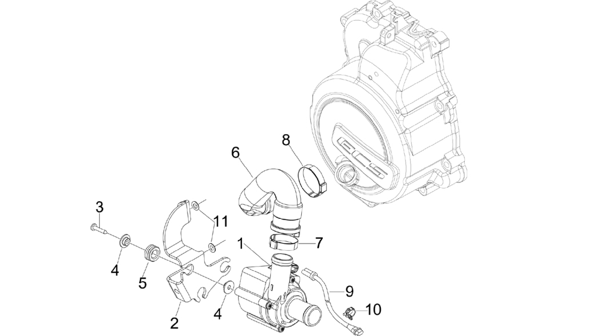 Cooler pump