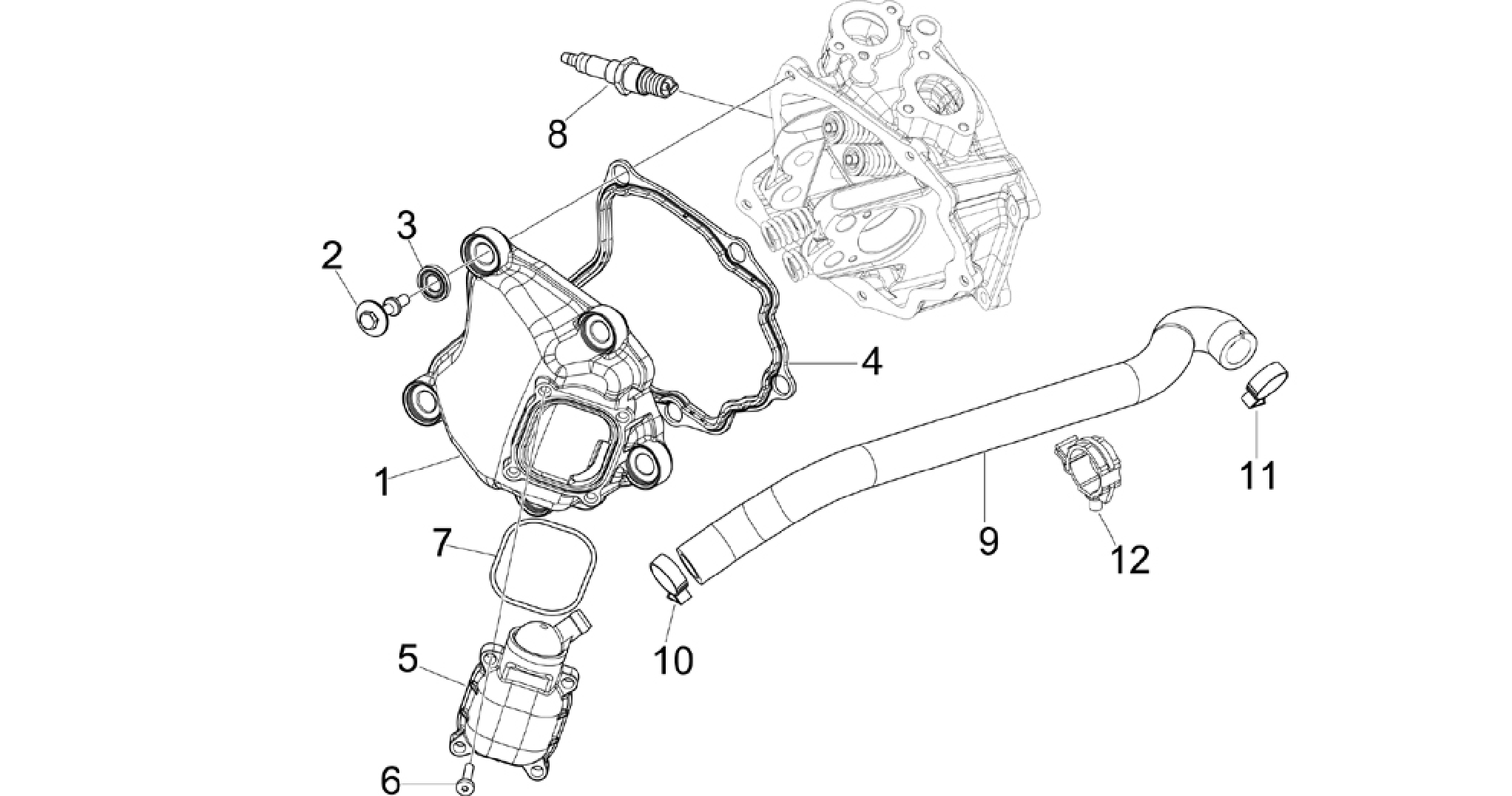 Cylinder head cover