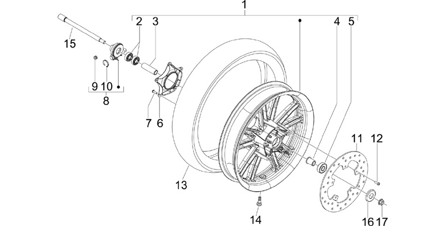 Front wheel
