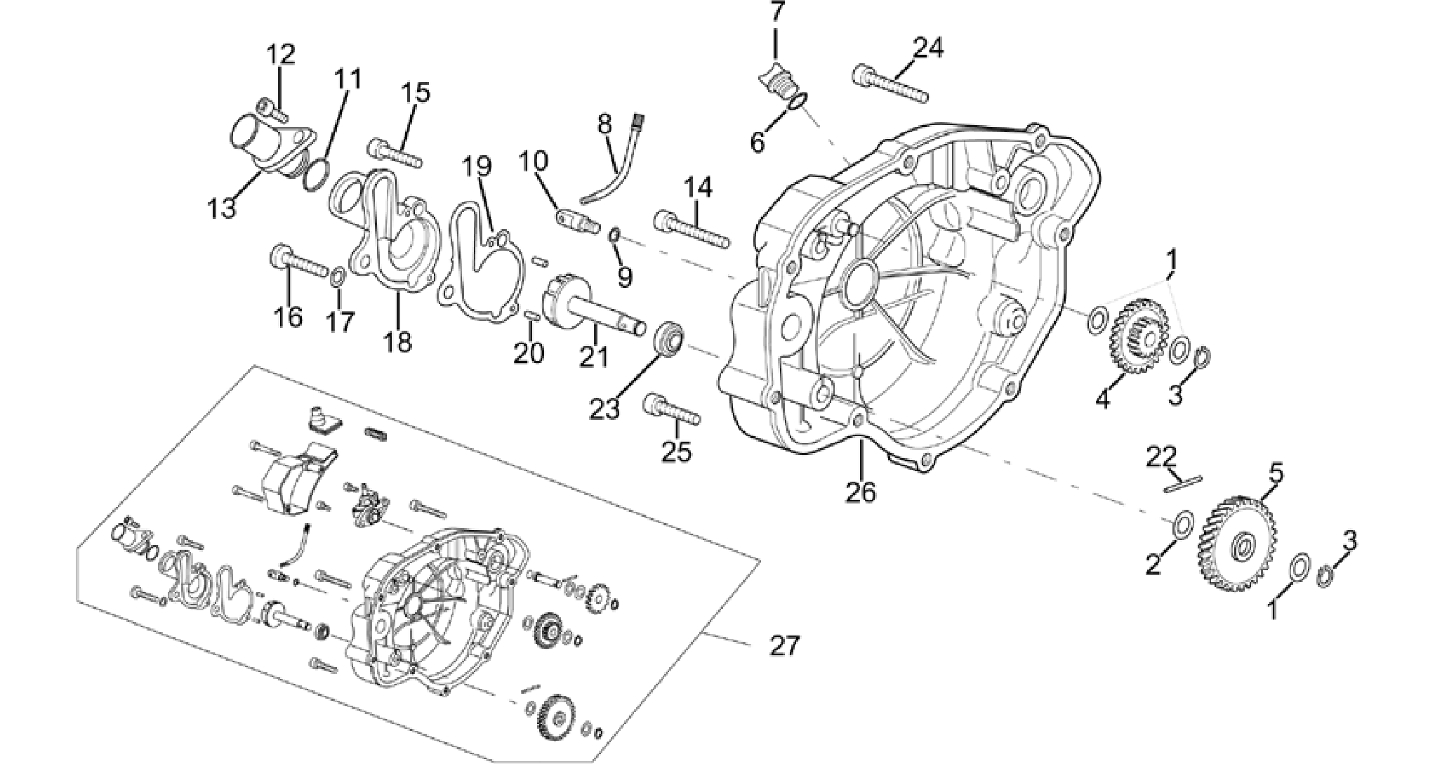 Clutch cover