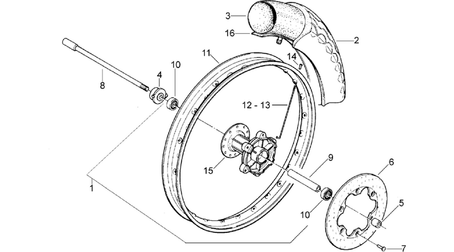 Front wheel